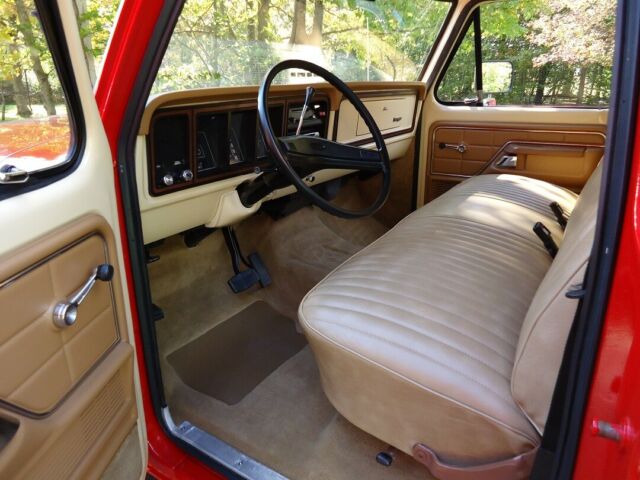 1979 Red Ford F-250 Standard Cab Pickup