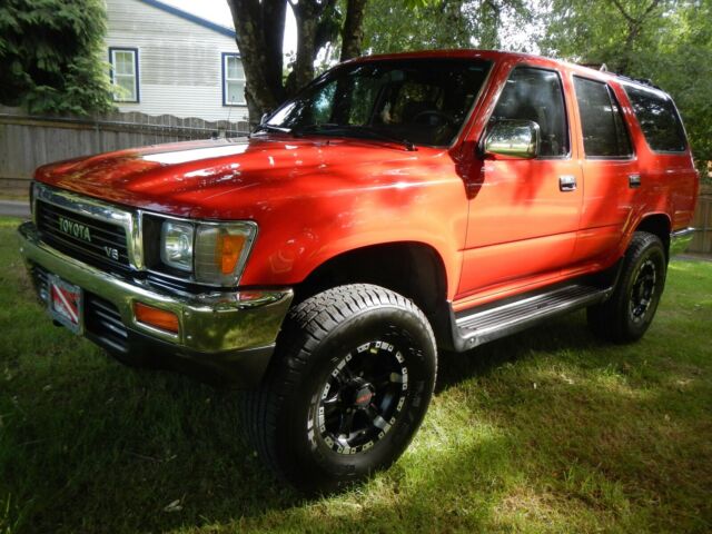 1990 Red Toyota 4Runner SUV