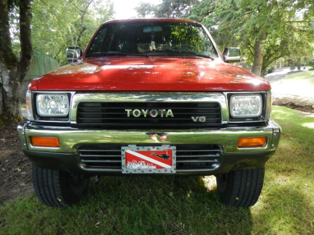 1990 Red Toyota 4Runner SUV