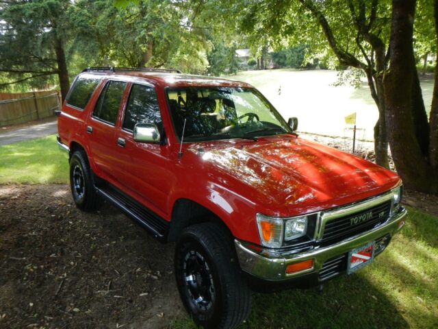 1990 Red Toyota 4Runner SUV