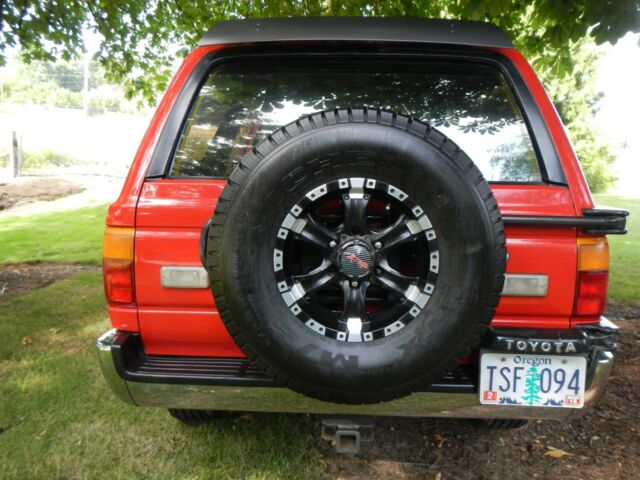 1990 Red Toyota 4Runner SUV