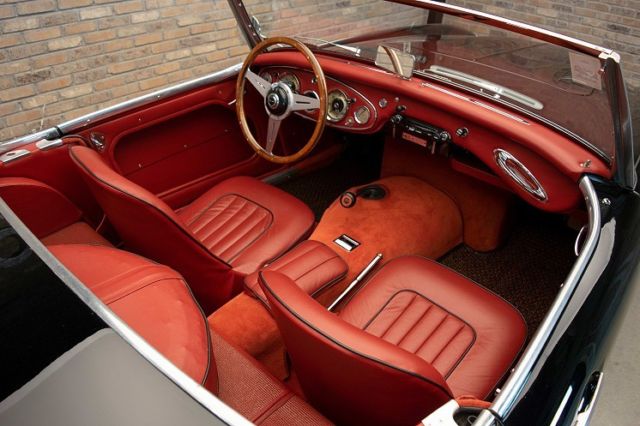 1958 Black Austin Healey 100-6