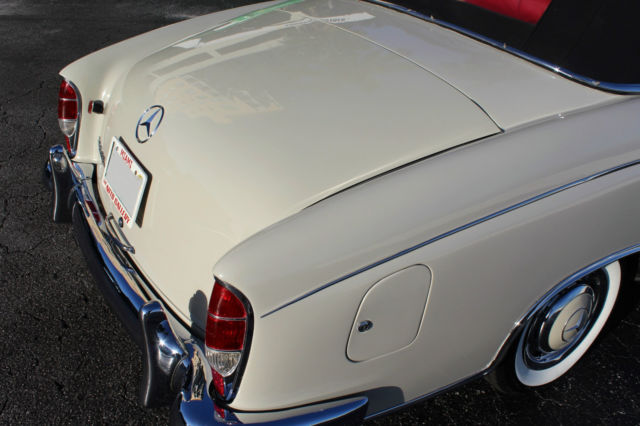 1960 DB158 (Gray/White)  Mercedes-Benz 200-Series Convertible