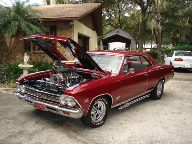 1966 Red Chevrolet Chevelle