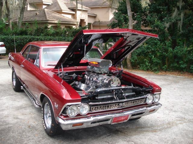 1966 Red Chevrolet Chevelle