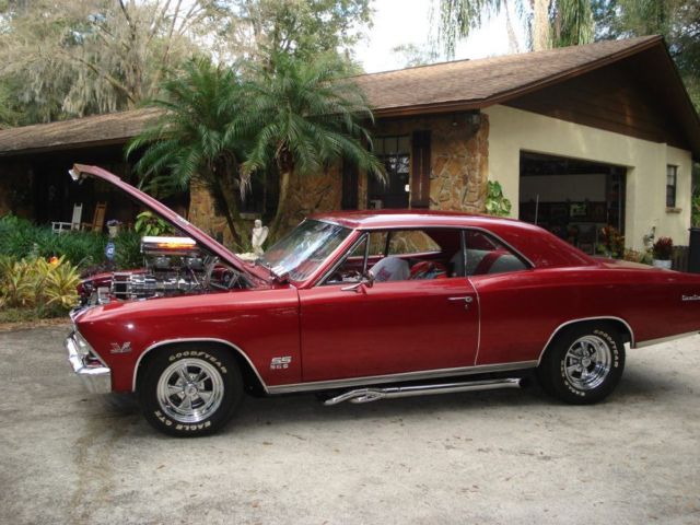 1966 Red Chevrolet Chevelle