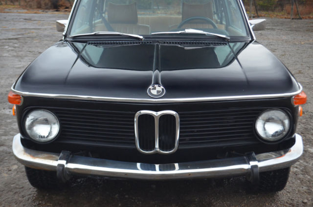 1975 Black BMW 2002 Coupe