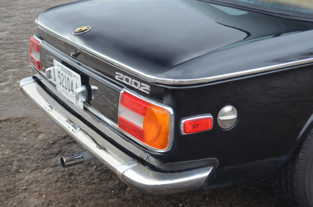 1975 Black BMW 2002 Coupe