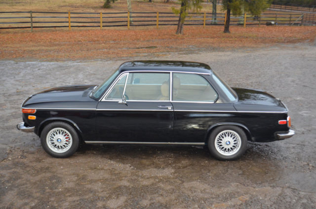 1975 Black BMW 2002 Coupe