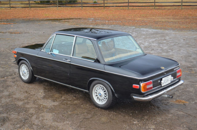 1975 Black BMW 2002 Coupe
