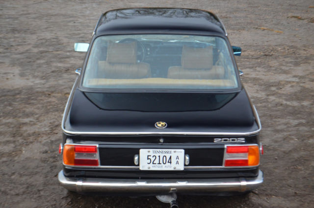 1975 Black BMW 2002 Coupe