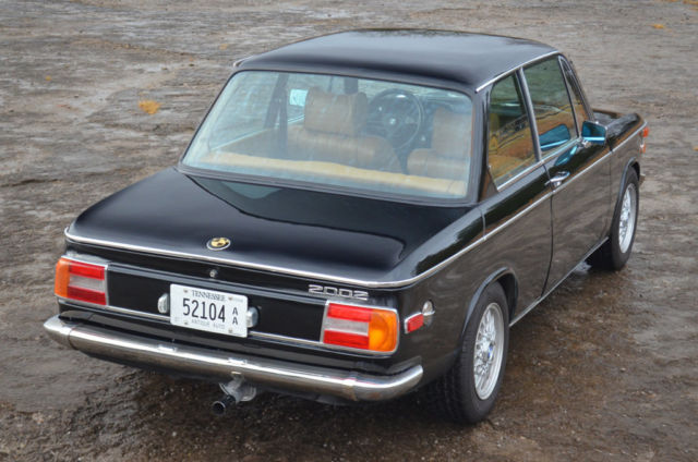 1975 Black BMW 2002 Coupe