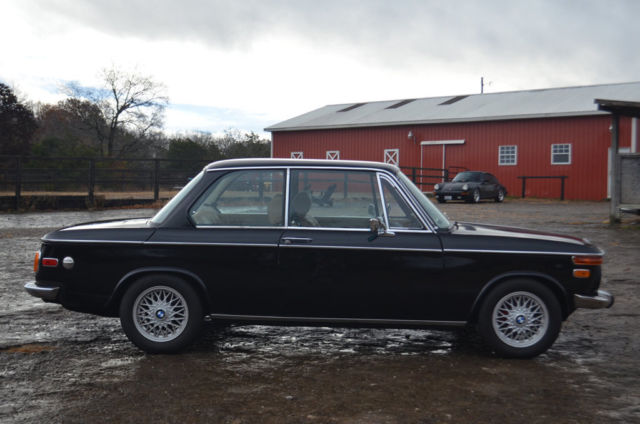 1975 Black BMW 2002 Coupe