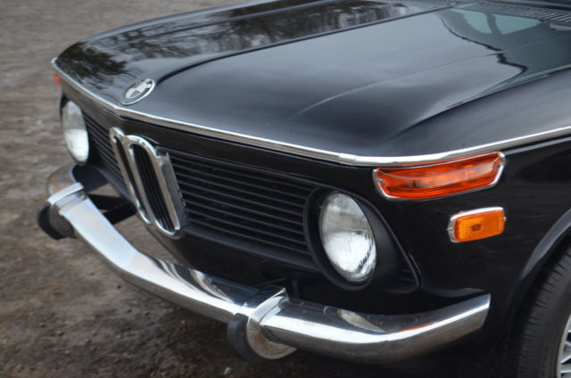 1975 Black BMW 2002 Coupe