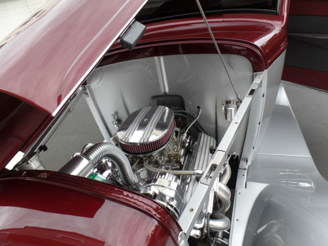 1932 Burgundy/Silver Ford Other Coupe