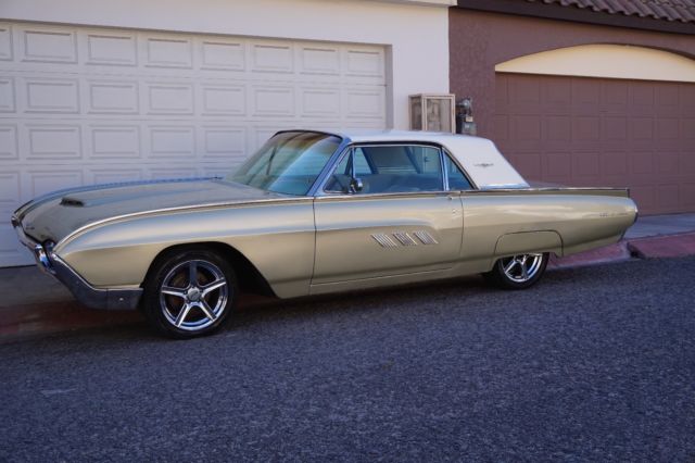 1963 Gold Ford Thunderbird Coupe