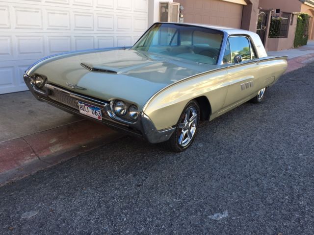 1963 Gold Ford Thunderbird Coupe