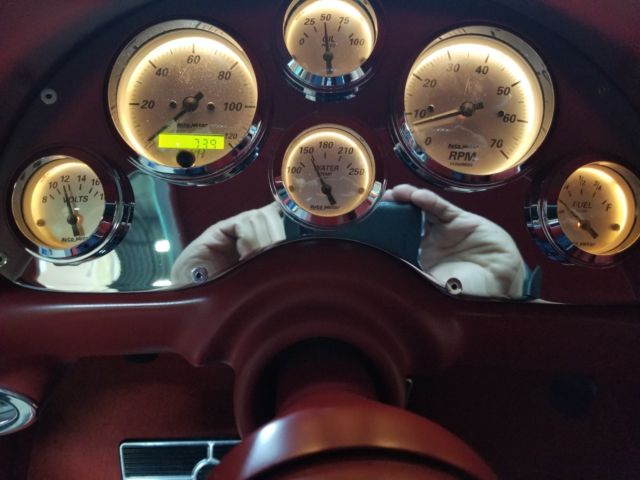 1955 Silver Chevrolet Bel Air Coupe