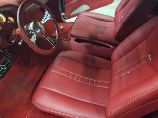 1955 Silver Chevrolet Bel Air Coupe