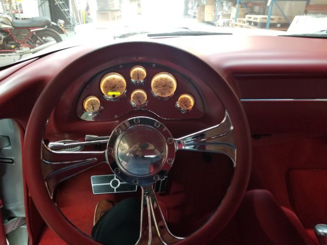 1955 Silver Chevrolet Bel Air Coupe