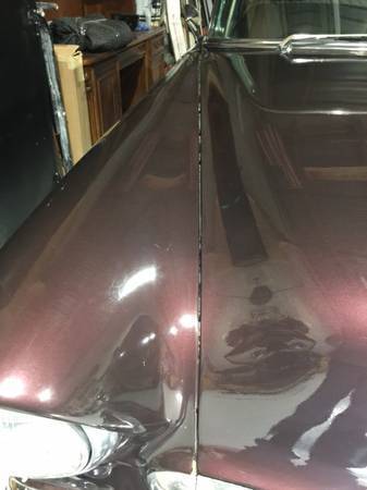 1955 Black Cherry Chevrolet Bel Air/150/210 Coupe