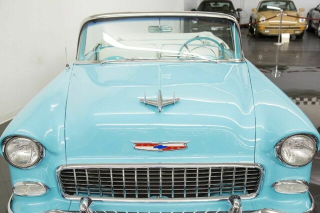 1955 India Ivory/ Regal Turquoise Chevrolet Bel Air/150/210 --