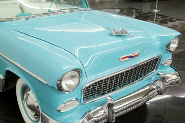 1955 India Ivory/ Regal Turquoise Chevrolet Bel Air/150/210 --