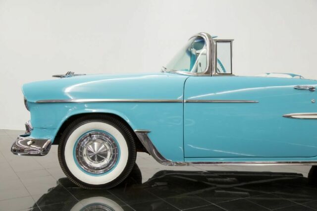 1955 India Ivory/ Regal Turquoise Chevrolet Bel Air/150/210 --