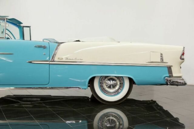 1955 India Ivory/ Regal Turquoise Chevrolet Bel Air/150/210 --