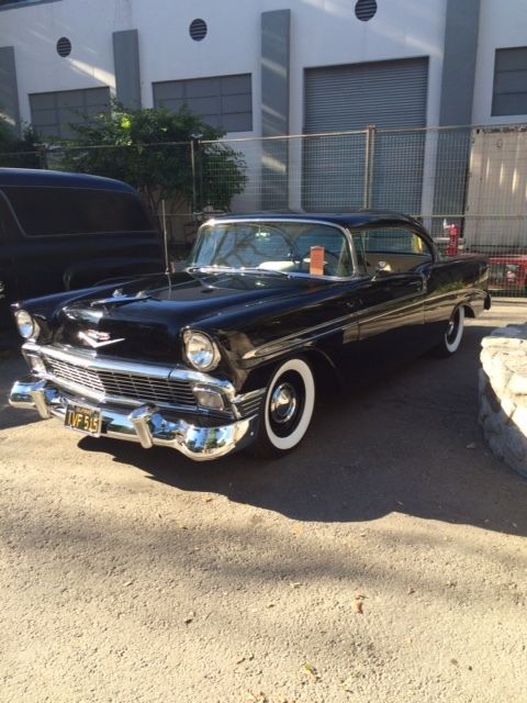 1956 BLACK Chevrolet Bel Air/150/210 Coupe