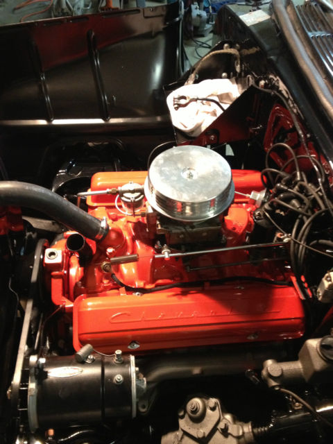 1956 BLACK Chevrolet Bel Air/150/210 Coupe