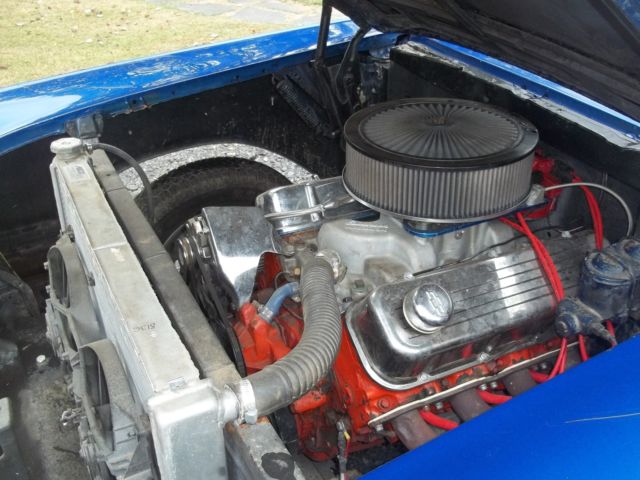 1957 Blue Chevrolet Bel Air/150/210 2 Door