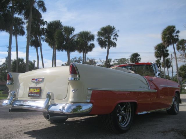 1955 Gypsy Red/Shoreline Beige Chevrolet Bel Air/150/210 Convertible