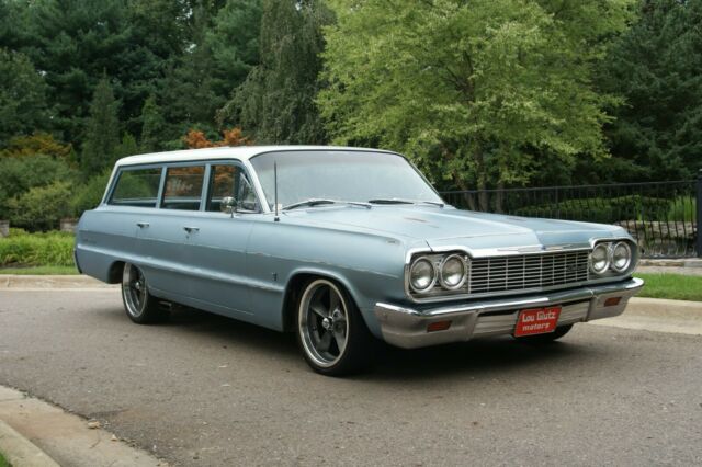 1964 Blue Chevrolet Bel Air/150/210 Wagon