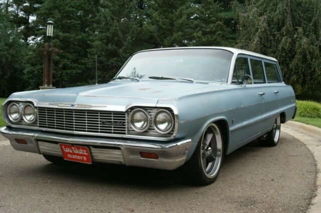 1964 Blue Chevrolet Bel Air/150/210 Wagon