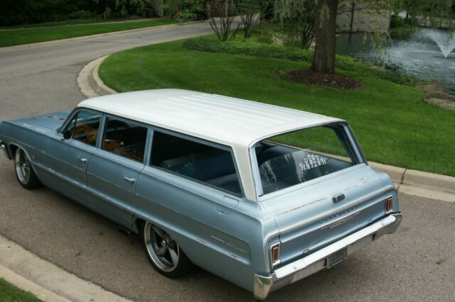 1964 Blue Chevrolet Bel Air/150/210 Wagon