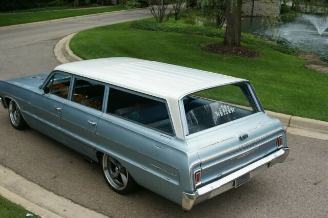 1964 Blue Chevrolet Bel Air/150/210 Wagon