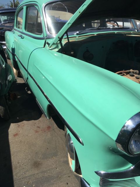 1953 Teal Chevrolet Bel Air/150/210 Sedan
