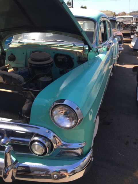 1953 Teal Chevrolet Bel Air/150/210 Sedan
