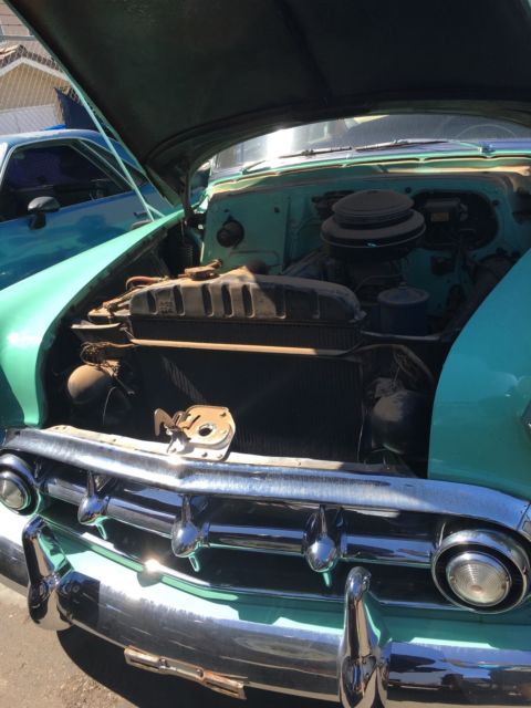 1953 Teal Chevrolet Bel Air/150/210 Sedan