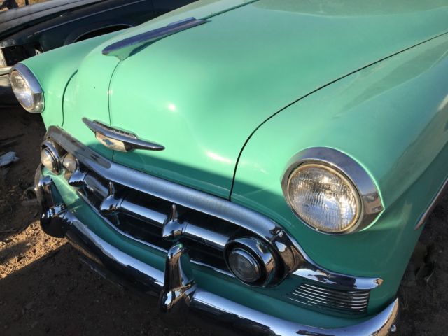 1953 Teal Chevrolet Bel Air/150/210 Sedan