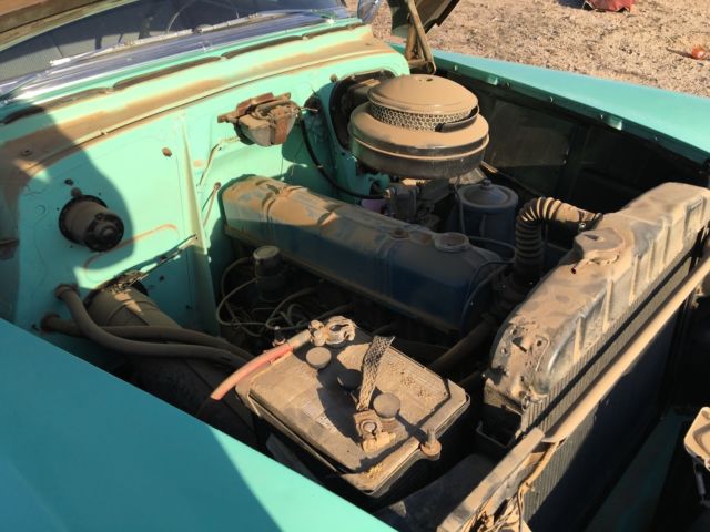 1953 Teal Chevrolet Bel Air/150/210 Sedan