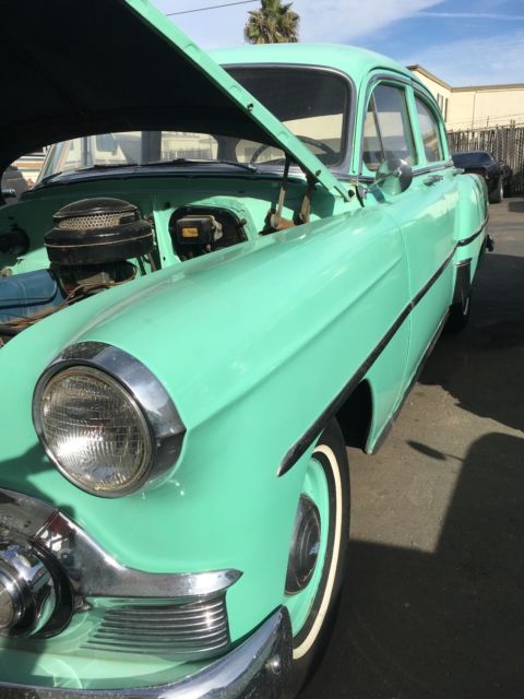 1953 Teal Chevrolet Bel Air/150/210 Sedan