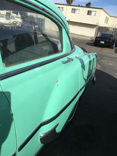 1953 Teal Chevrolet Bel Air/150/210 Sedan
