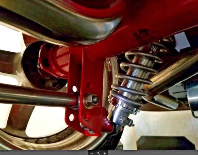 1954 RED AND SILVER Chevrolet Bel Air/150/210 Coupe