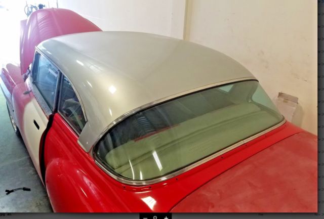 1954 RED AND SILVER Chevrolet Bel Air/150/210 Coupe