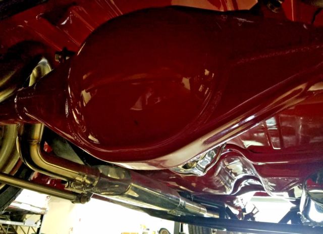 1954 RED AND SILVER Chevrolet Bel Air/150/210 Coupe