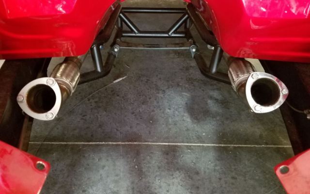 1954 RED AND SILVER Chevrolet Bel Air/150/210 Coupe