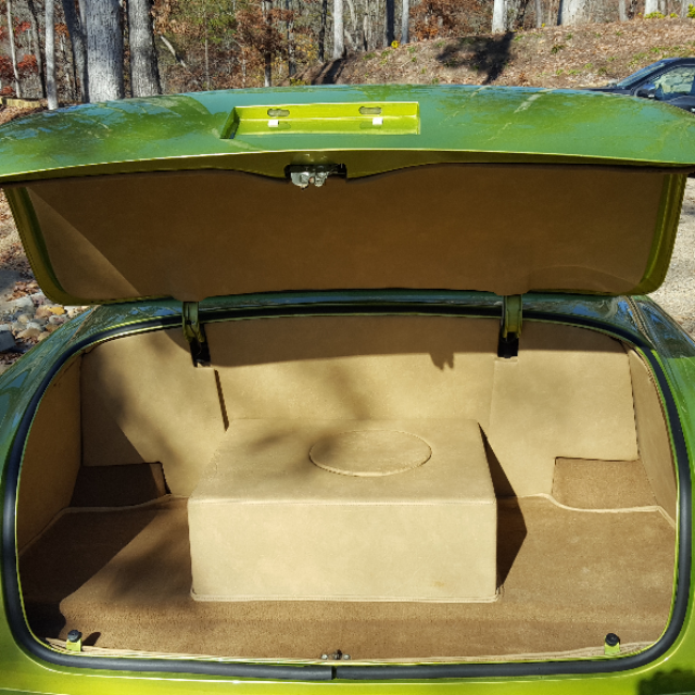 1953 Green Chevrolet Bel Air/150/210 Chopped top and suicide doors