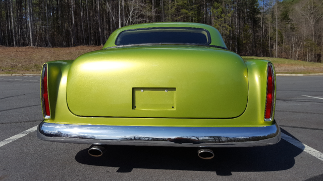 1953 Green Chevrolet Bel Air/150/210 Chopped top and suicide doors